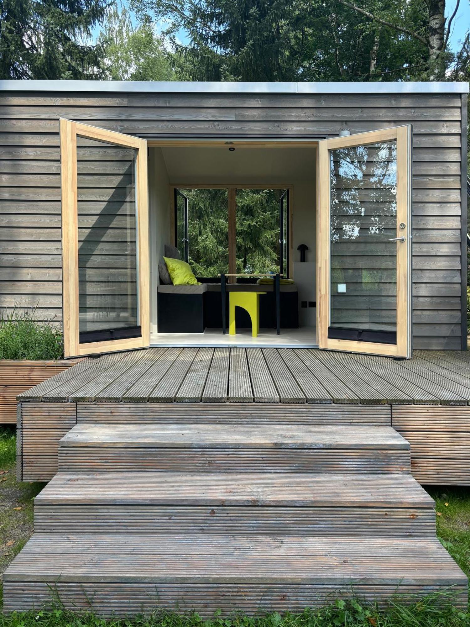 Tiny House Mit Garten In Der Lueneburger Heide Зольтау Екстер'єр фото